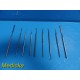 9X Assorted Dental Gum Gingival Surgery Kit Tissue Periodontal Instruments~21072