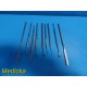 9X Assorted Dental Gum Gingival Surgery Kit Tissue Periodontal Instruments~21072