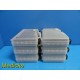 Lot of 6 Nova Biomedical Stat Strip Glucometer Carrying Cases *EMPTY* ~ 22159