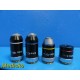 Lot of 4 Wesco Assorted Laboratory Binocular Microscope Objectives ~ 22319