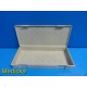 ASP Sterilization Plastic Tray Case (17 x 7.5 x 2.25) ~ 22317