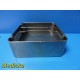 Un-branded Sterilization Case W/ Handles (9.5" x 9.5" x 3.5") ~ 21982