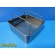 Un-branded Sterilization Case W/ Handles (9.5" x 9.5" x 3.5") ~ 21982
