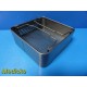 Un-branded Sterilization Case W/ Handles (9.5" x 9.5" x 3.5") ~ 21982