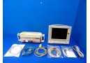 HP Viridia 24 Critical Care System Patient Monitor W/ Rack Modules & Leads~14019