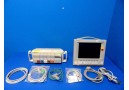 HP Viradia 24C CRITICAL CARE SYSETM COLOR Monitor W/ Rack Modules & Leads~14017
