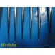 14X V. Mueller Jarit Codman Assorted Bone Curette, Brun , Angled, Oval Cup~22365