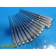 14X V. Mueller Jarit Codman Assorted Bone Curette, Brun , Angled, Oval Cup~22365
