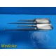 Richards Assorted Bone Curettes Size 0 to Size 3, Stainless Steel ~ 22360