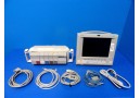 HP Viradia 24C CRITICAL CARE Color Patient Monitor W/ Rack Modules & Leads~14013