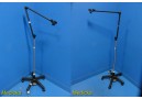 Natus Stellate EEG/PSG Weighted Rolling Device Stand W/ Articulating Arms~ 22499