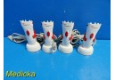 4X Cardinal Health CAH 4413 Surgical Clipper W/ CAH 4414 Charging Station ~22676