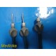 3X Assorted Laparoscopic Grasping Forceps Inserts (For Parts) ~ 22787B