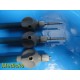 3X Assorted Laparoscopic Grasping Forceps Inserts (For Parts) ~ 22787B
