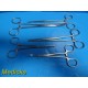 5X Codman Jarit Pilling Assorted Artery Forceps & Suture Needle Holder ~ 22784A