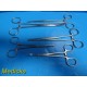 5X Codman Jarit Pilling Assorted Artery Forceps & Suture Needle Holder ~ 22784A