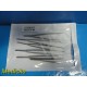 6X Jarit, Aesculap & Generic Tissue and Dressing Forceps ~ 22783A