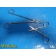 Lot of 2 V. Mueller CH5676 & OP5690 TENOTOMY Scissors 7" & 4 "~ 22781A