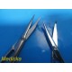 Lot of 2 V. Mueller CH5676 & OP5690 TENOTOMY Scissors 7" & 4 "~ 22781A