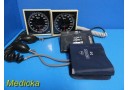 2X Tyco JEWEL Movement Sphygmomanometer W/ 2X Ref-2774 Large Adult Cuffs ~ 22869