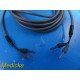 MEDRAD Veris 3010459 ECG Module W/ 3 Leads & Remote Blue/Grey Cable ~ 23316