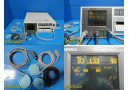 GE 120 Series Ref 0129 AAN016 Maternal/Fetal Monitor W/ 3X Transducers+NBP~23422