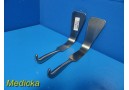 2X V. Mueller SU 3380 (SU-3380) Surgical Abdominal Retractors ~ 23437