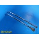 Lot of 2 American Standard Assorted Uterine Dilators, Curved 32 Fr, 34Fr ~ 23446