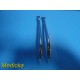 Lot of 2 American Standard Assorted Uterine Dilators, Curved 32 Fr, 34Fr ~ 23446