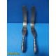 2X Pilling Teleflex 341732 Lemmon Extra Deep Deaver Retractors Set ~ 23468