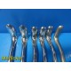Lot of 6 V. Mueller & Weck Assorted Sims Vaginal Speculum Retractor ~ 23479