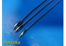 Lot of 3 Circon ACMI Flexible Fluted Sheath Dilators 24'' ~ 23104