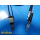 Teleflex Pilling W358PXA Bifurcated End Fitting, Blue Fiber Optic Cable ~ 23128