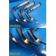 Lot of 3 Mercury & Ohio Medical Assorted Standard Laryngoscope Handles ~ 24472