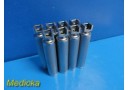 8X Flexicare Medical Venticaire Anesthesia Standard Laryngoscope Handles ~24468