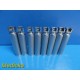 8X Flexicare Medical Venticaire Anesthesia Standard Laryngoscope Handles ~24468