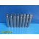 8X Flexicare Medical Venticaire Anesthesia Standard Laryngoscope Handles ~24468