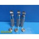 Lot of 3 Sun-Med Standard Laryngoscope Handle ~ 24466