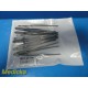 10X Tomac,Sklar,Misdom,Frank,Haslam Assorted Russian Tissue Forceps, 6'' ~ 23179