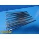 12X V.Mueller Weck Sklar Haslam Assorted Russian Tissue Forceps, 8" ~ 23181