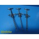 3X Storz N6385 Haslam ENT Surgical LEWIS Tonsil Snares W/O Wires ~ 23183