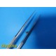 Scanlan 4004-95 Dennis Micro Forcep 7" Straight Diamond Dust Platform Tips~23190