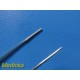 SCANLAN 400-50 DeBakey Forceps, 9.5" Flat Handle, 2mm Straight Debakey Tip~23191
