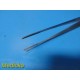 SCANLAN 400-50 DeBakey Forceps, 9.5" Flat Handle, 2mm Straight Debakey Tip~23191