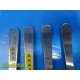 Lot of 4 Pilling 35-1804 DeBakey Cardio Vascular Tissue Forceps, 9" ~ 23192