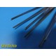 Lot of 4 Pilling 35-1804 DeBakey Cardio Vascular Tissue Forceps, 9" ~ 23192