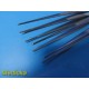 Lot of 4 Pilling 35-1804 DeBakey Cardio Vascular Tissue Forceps, 9" ~ 23192
