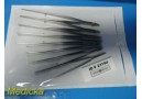 8X Symmetry Codman Sklar V. Mueller Assorted Cardiovascular Tissue Forceps~23194