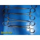 10X Sklar Tomac Ochsner Kocker Style Artery Forceps,6.5",Curved, 1X2 teeth~23536