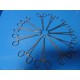 11X Haslam USA Ochsner Forceps, Curved Full Serrations 1X2 Teeth, 6.5" ~ 23539